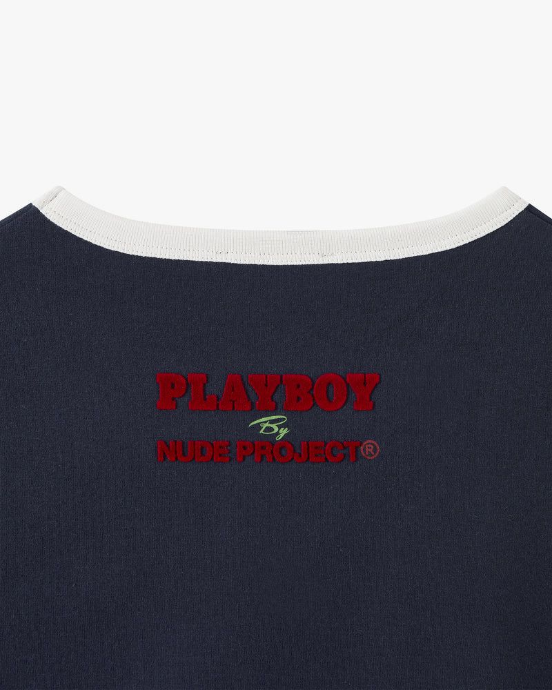 Nude Project Playboy Cherry Top Navy | US-45063APKU