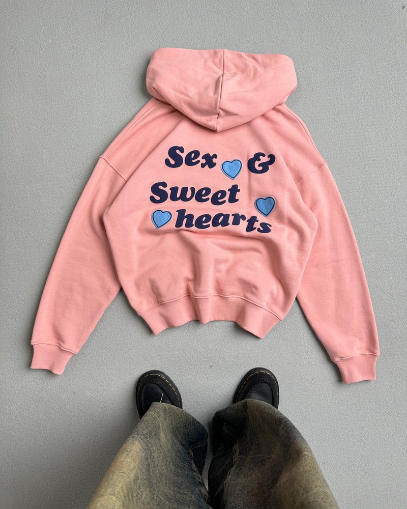 Nude Project Pleasures Hoodie Pink | US-65439MLVP