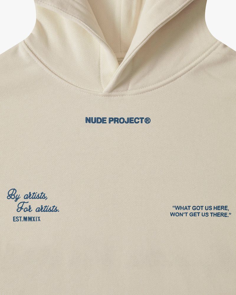 Nude Project Rodeo Hoodie Cream | US-20954ARIB