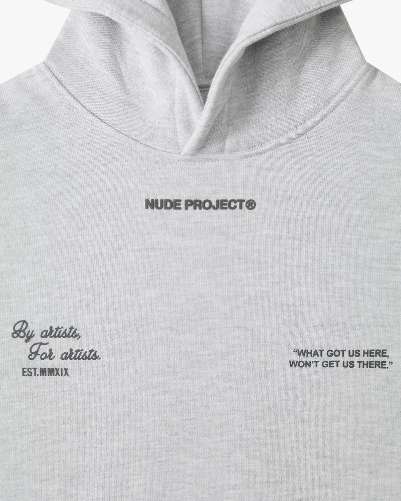 Nude Project Rodeo Hoodie Grey | US-59428GIVK