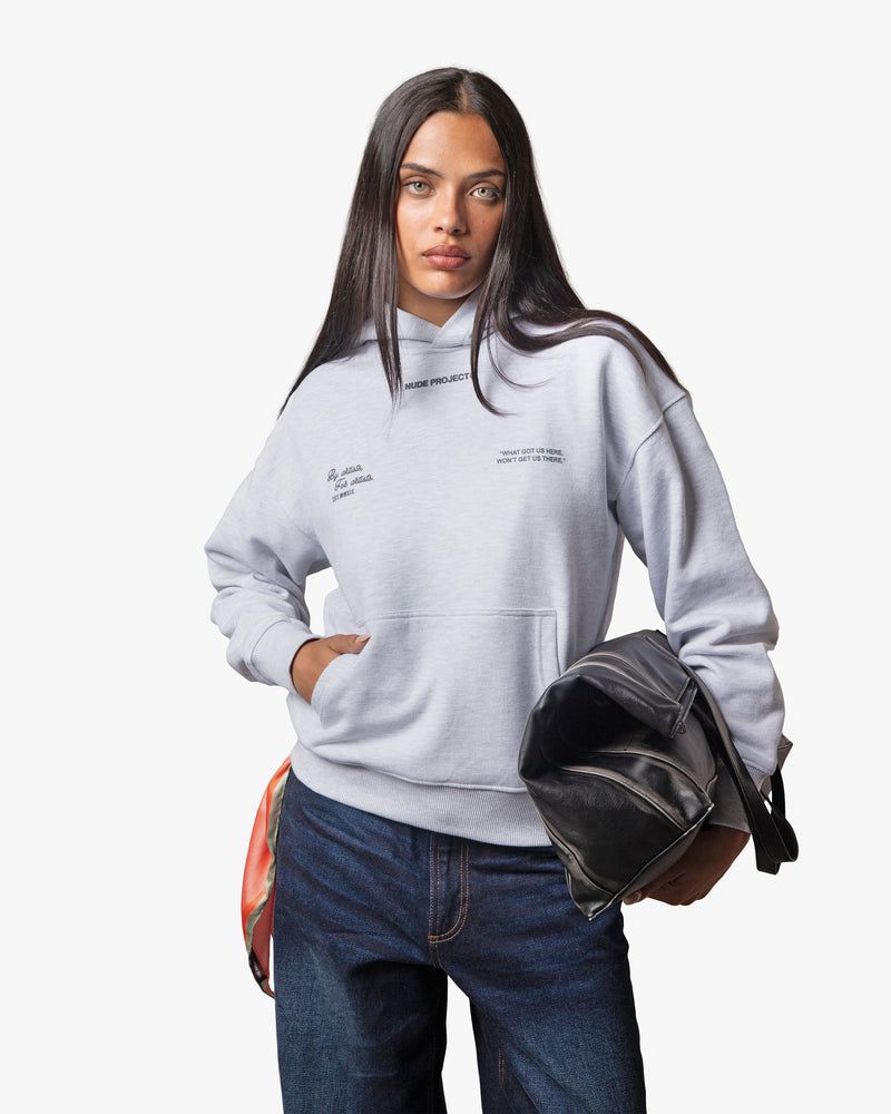 Nude Project Rodeo Hoodie Grey | US-59428GIVK