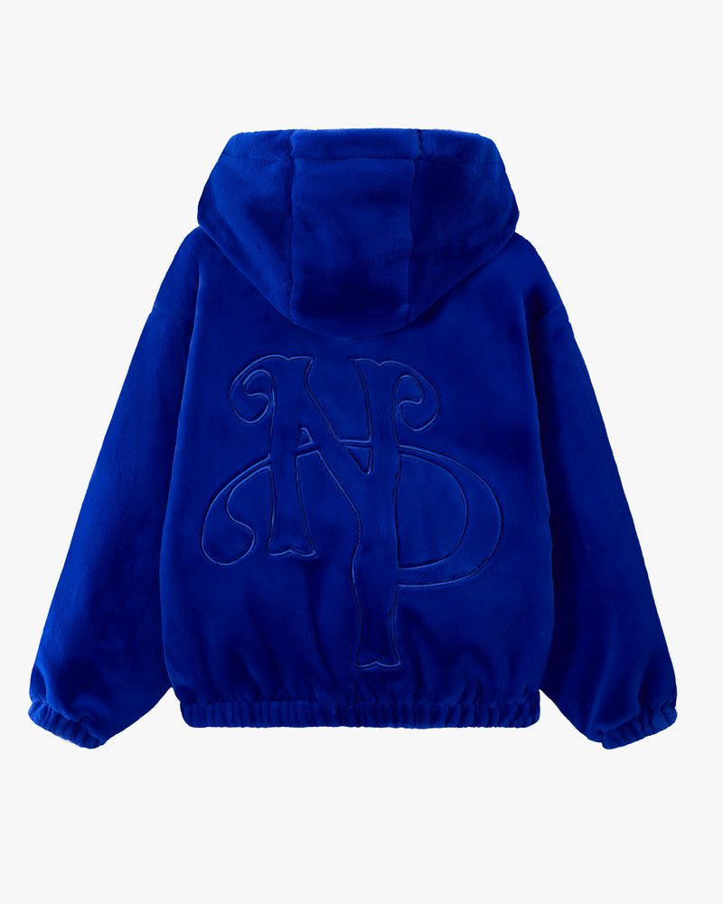 Nude Project Royal Cozy Jacket Blue | US-20758SXDB