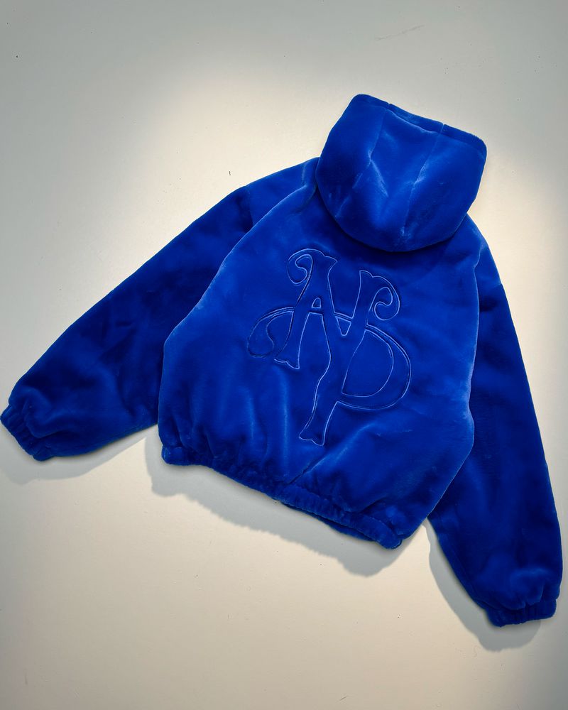 Nude Project Royal Cozy Jacket Blue | US-20758SXDB