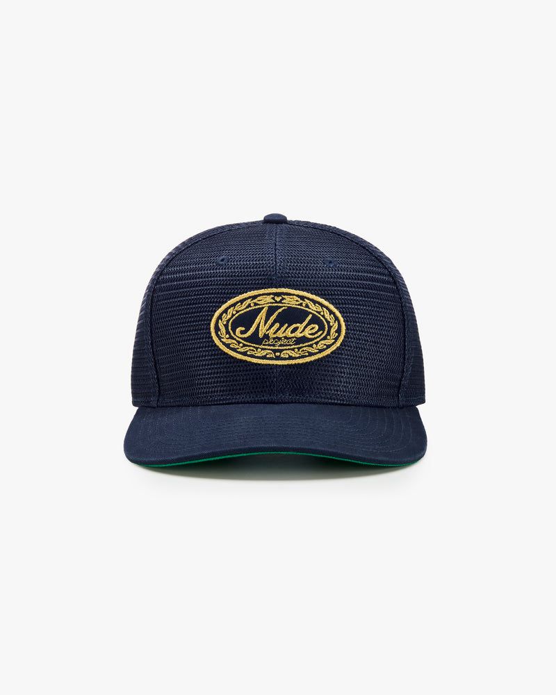 Nude Project Royal Trucker Cap Navy | US-59461PVEX