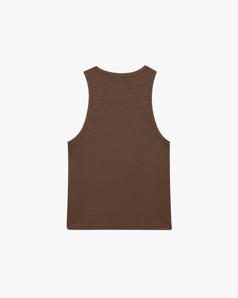 Nude Project Ss24 2 Pack Tank Top Green / Dark Brown | US-64235ZAPB