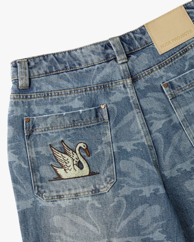 Nude Project Swan Jeans Blue | US-30687XSZE