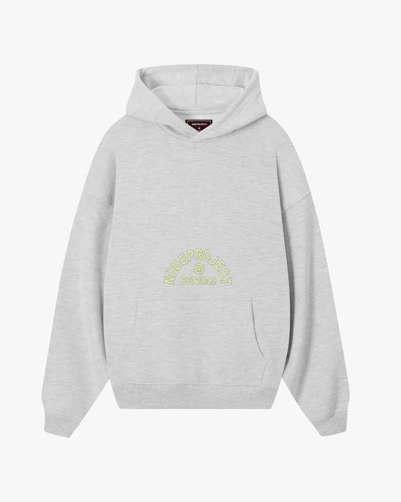 Nude Project Swans Hoodie Grey | US-09654XEPB