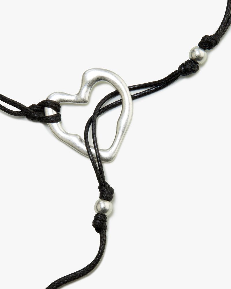 Nude Project The Y Necklace Black | US-51294XVJN