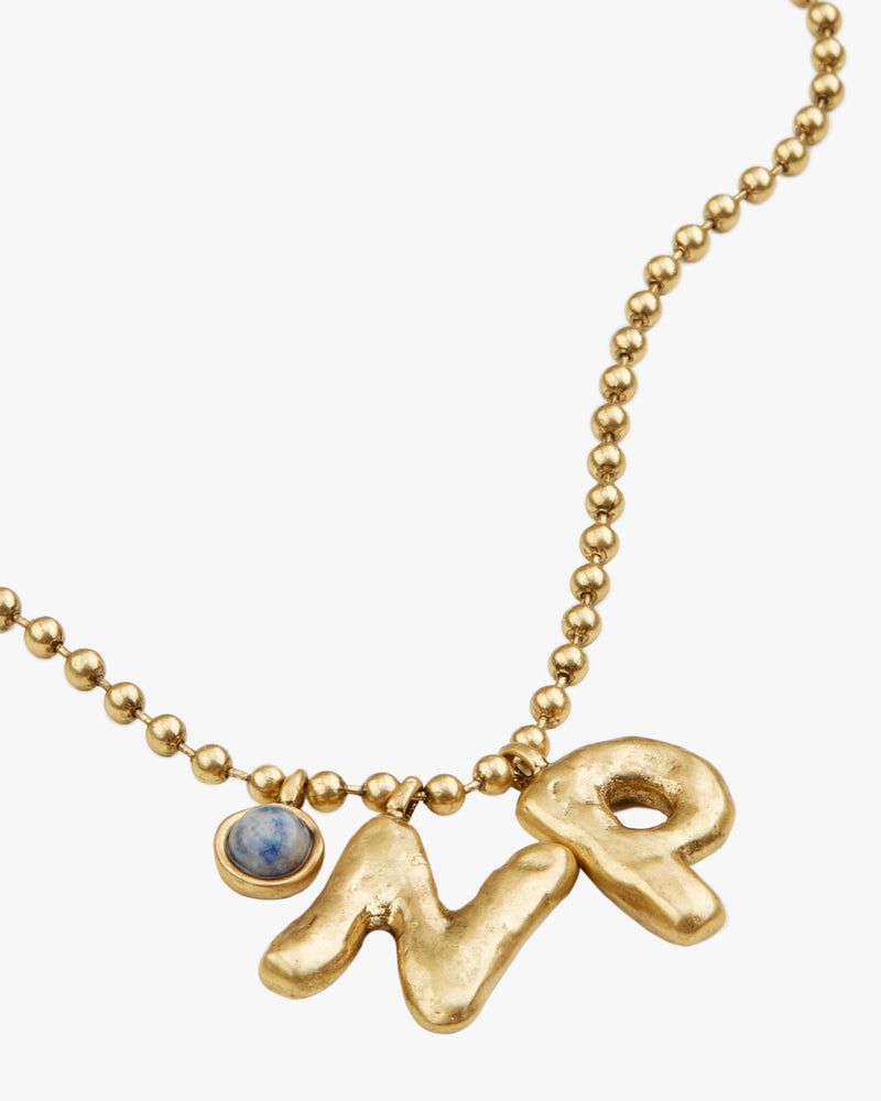 Nude Project Trademark Necklace Gold | US-60943FDML