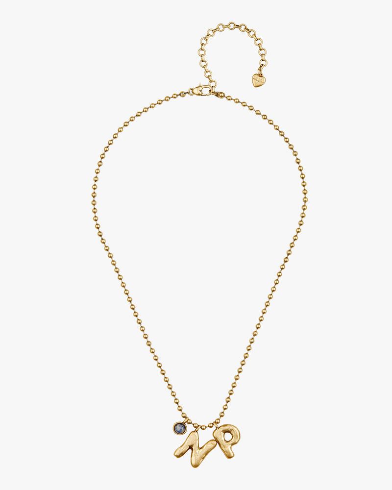 Nude Project Trademark Necklace Gold | US-60943FDML