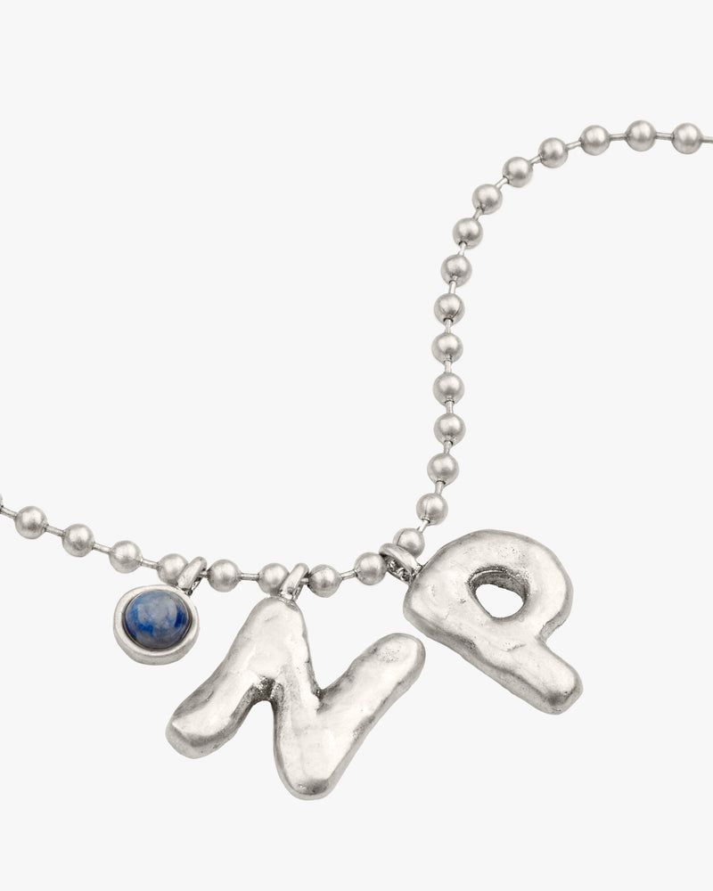 Nude Project Trademark Necklace Silver | US-03287QOTZ