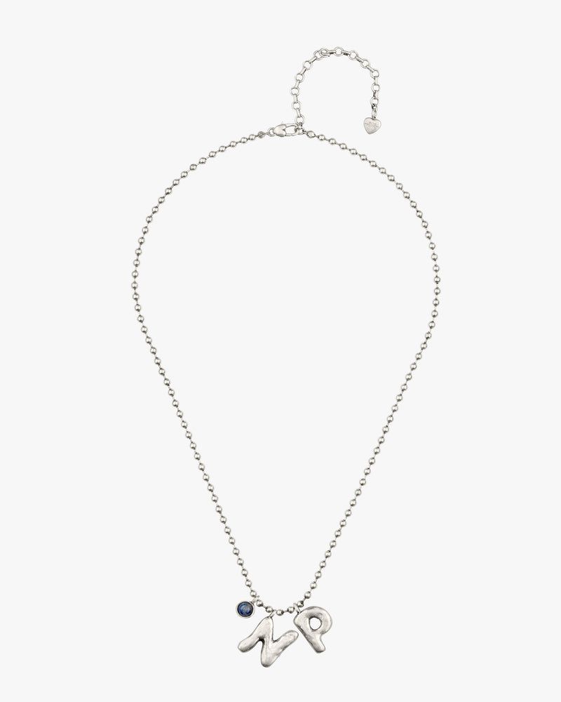 Nude Project Trademark Necklace Silver | US-03287QOTZ